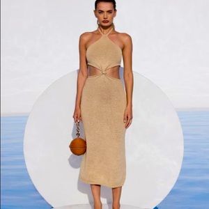 Cult Gaia Cameron Cutout Dress